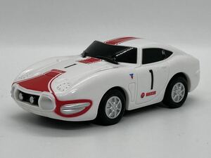 即決有★プルバックカー トヨタ TOYOTA 2000GT 白 #1 ブリヂストン★ミニカー