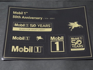 MOBIL1 モービル1　50周年記念　特製限定ステッカー