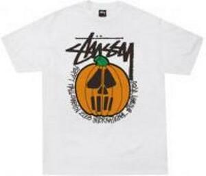 希少 ★ 絶版 ★ 限定 ★ 激珍 STUSSY ハロウィン Tシャツ サイズＭ 機動戦士ガンダム 閃光のハサウェイ カボチャマスク フェイスTシャツ