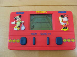 「ミッキーマウス ミニーマウス テニス MICKEY MINNIE TENNIS」 ゲームウォッチ