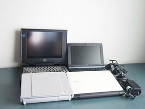 ジャンクノートパソコン4台セット 部品取り ジャンク品　　EPSON VN410R　Panasonic CF-R6　ONKYO C423　SOTEC C103　まとめて　J26