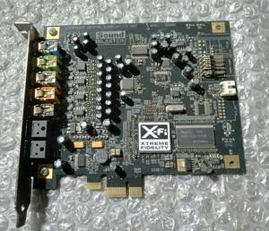 【中古パーツ】Creative Sound Blaster X-fi SB0880 サウンドカード ■K1109-1