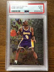 1996 FLEER METAL #181 KOBE BRYANT ROOKIE RC PSA7.5 コービーブライアント　ルーキー