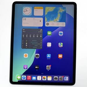 Apple iPad Pro (12.9インチ) (第4世代) スペースグレイ 256GB MXAT2J/A Wi-Fiモデル BT最大容量92％ アクティベーションロック解除済