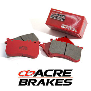 ACRE アクレ ブレーキパッド レーシングプロ フロント用 フォレスター SG9 H16.2～H19.12 4WD STi 2.5L Brembo フロント:4pot リア:2pot