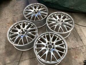 RAYS HOMURA 2x9 レイズ　ホムラ　19x8J ＋38 114.3 5H 小傷程度の良品です　中古品4本セット