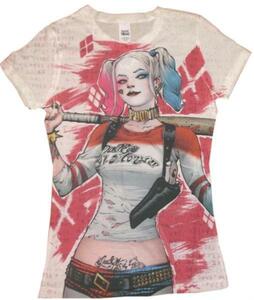 ★ ハーレイ クイン Tシャツ SUICIDE SQUAD Harley Quinn Ladys - S 正規品 スーサイド スクワッド　