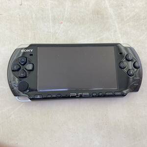 03w00526 1円～ PSP-3000 本体のみ ブラック ゲーム SONY 動作確認済 ゲームハード