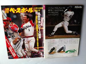 1979年 ＃53 週刊 ベースボール 表紙：鈴木啓示（近鉄）