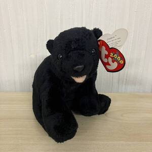 【K5400】 未使用 タグ付き ty ビーニーベイビーズ ぬいぐるみ Cinders アメリカグマ くま 熊 The Beanie Babies 長期保管 自宅保管