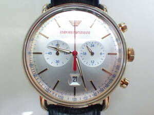 エンポリオアルマーニ メンズ クオーツ 腕時計 AR11123　№2911