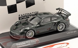 PMA　1/43　ポルシェ・991.2 GT2RS　britishracinggreen　2018　ドイツショップ限定333台