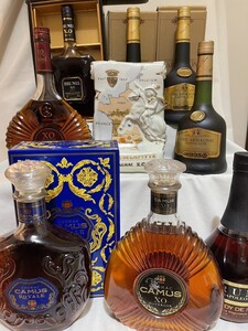 コニャック アルマニャック　カミュ XO ROYALE 等　9本セット 700ml 未開栓 まとめ CAMUS COGNAC　ARMAGNAC ブランデー # ウイスキー