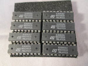 ◎　STMicroelectronics NPN モータドライバIC, 50 V, 500 mA, 18-Pin PDIP　未使用8個で１セット　　管理NO134