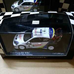 1/43 FORD FOCUS RS WRC フォード　フォーカス　2003　アクロポリス　ラリー　マルティン