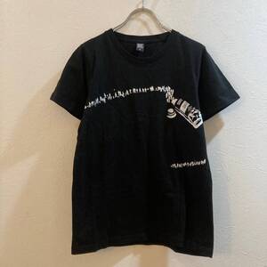 graniph/グラニフ 半袖プリントTシャツ ブラック 黒 レディース SS