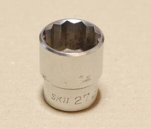 SK11 27 mm 差込角 12.7 mm 1/2 inch 12角 ソケット 検) KTC B4-27W TONE トネ 4D-27 koken コーケン ミトロイ MITOLOY 北海道 札幌