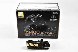 Nikon ニコン D3400 18-55 VR Kit 空箱 送料無料 EF-TN-YO2212