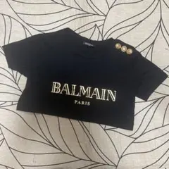 BALMAIN バルマン　tシャツ　ミニ丈　希少