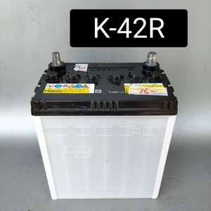 【中古362 送料込み】古河電池/K-42R/50B19R/バッテリー/沖縄、離島エリア不可/K-44R/K-55R/38B19R/40B19R/42B19R/44B19R対応/FURUKAWA