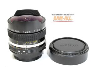 並品　ニコン　　Ais 16mm F2.8 フィッシュアイ