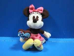 ☆Disney☆Minnie Mouse☆love☆2013年☆ミニーマウス☆ぬいぐるみバッチ☆ヌイグルミ☆ディズニー