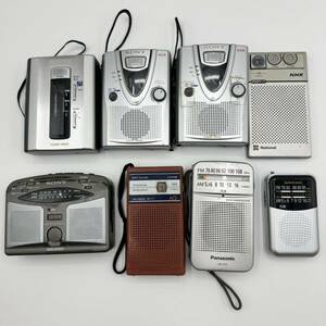 SONY ソニー Panasonic パナソニック National ナショナル TOSHIBA 東芝 カセットレコーダー ウォークマン ラジオ ポケットラジオ ジャンク