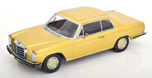 KK scale 1/18 Mercedes Benz 280C/8 W114 Coupe 1969　ゴールド　ダイキャスト製　メルセデス　ベンツ