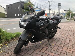 福岡発　Ninja250R　近県配達可能です　FIインジェクション　EX250K　社外マフラー　バックステップ