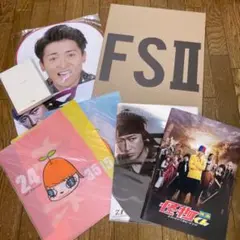 【美品】大野智　うちわ、クリアファイル、FREESTYLEキャンバスアート時計他