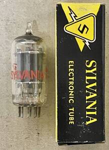 ■NEW20855■ SYLVANIA 12AU7A/ECC82（ロングプレート）新品元箱入