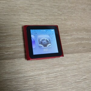 iPod nano 第6世代 8GB レッド★動作品