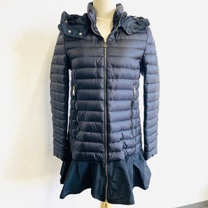 モンクレール MONCLER ポリエステル ナイロン DAURADE ダウンジャケット 黒 ブラック サイズ ２ レディース 6-10-979