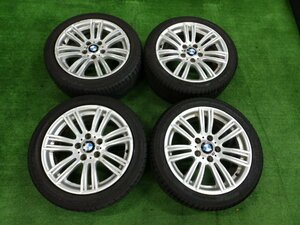 240221 H24年 BMW 116i(1A16) Mスポーツ アルミホイール 17インチ 7.5J 8J 5穴 IS43 IS53 4本セット [2B23]