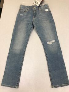 ■ＧＡＰ■新品■130■ギャップ■ダメージ加工■デニム■ジーンズ■ストレッチ入り■1-1