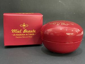 S4G557◆新古品◆ ミエルボーテ miel beaute デイタイムスキンケアペースト ピンク 日中用クリーム 化粧下地 SPF14 PA++ 25g