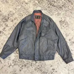 Vintage leather jacket 深水光太　短丈　90