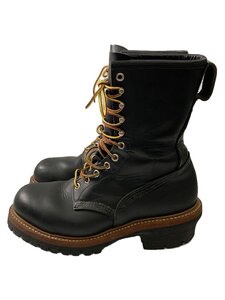 RED WING◆ブーツ/25.5cm/BLK/レザー/D8210