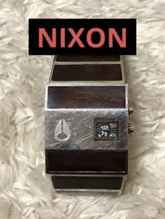 NIXON THE ROTOLOG ロトログ　ニクソン　木目バックル