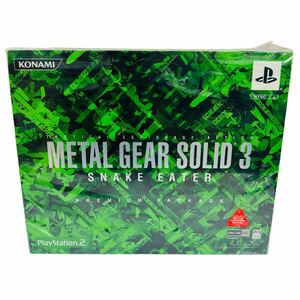 【未開封】METAL GEAR SOLID 3 SNAKE EATER PREMIUM PACKAGE(メタルギア ソリッド3 スネークイーター プレミアムパッケージ psp2 KONAMI)