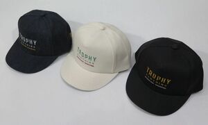 【トロフィークロージング】 ワーク刺繍ロゴ キャップ TROPHY CLOTHING TR24SS-707 日本製【送料無料】