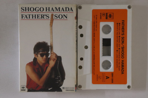 Cassette 浜田省吾 Fathers Son 28KH5005 CBS SONY /00110