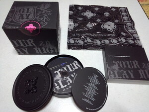 〇　GLAY グレイ　DVD♪盤面美品　HIGHCOMMUNICATIONS TOUR 2007-2008 CUBE BOX　♪未開封新品 バンダナ付き♪