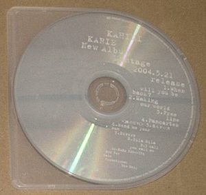 CD★カヒミ・カリィ 「Montage」　KAHIMI KARIE、プロモ盤