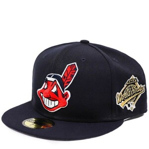 MLB Cleveland Indians クリーブランド インディアンス 野球帽子 NEWERA ニューエラ キャップ150