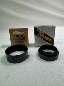 Nikon KONICA レンズフード　HK-11 55mm 美品