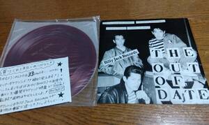 ◆THE OUT OF DATE ソノシート　Billy Jack Records◆80年代パンク　インディーズ