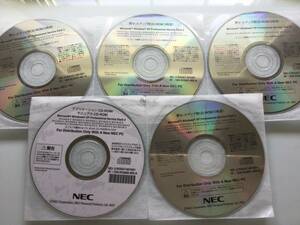 MY30A/E-4 MY26A/E-4 MY18L/H-4 MY20R/FE-4… 用リカバリCD @未使用5枚組@ Windows XP Professional SP2