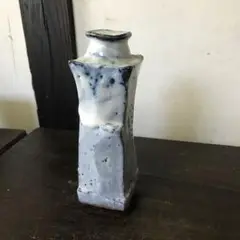 美品 萩焼　陶器　焼物　花瓶　吉田萩苑　萩苑　上品な色合い　フラワーベース