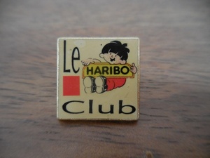 フランス☆古いピンズ 【Le HARIBO Club】ピンバッジ ピンバッチ PINS ハリボー グミ